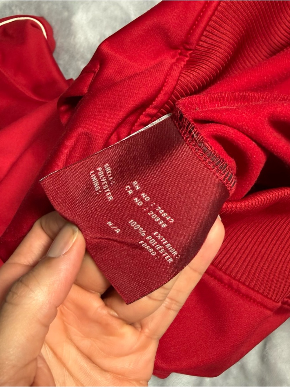 Vintage Levis Track Jacket Mens S Full Zip Lightweight Red Tab Y2K - Picture 8 of 12